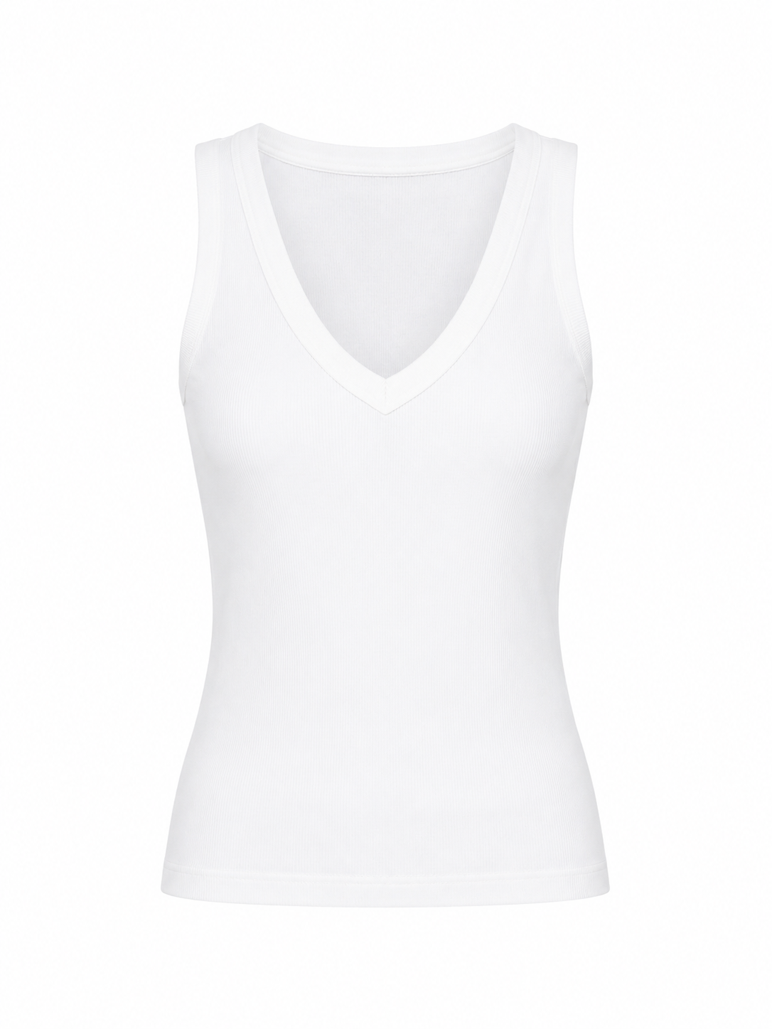 Hemd Topje V-Hals Wit
