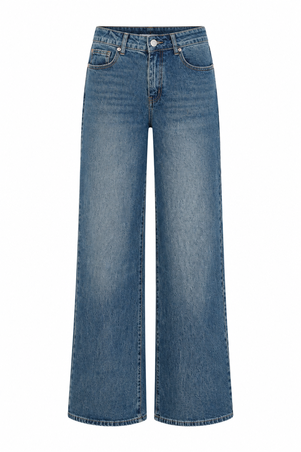 Wide Leg Low Waist Jeans 6061