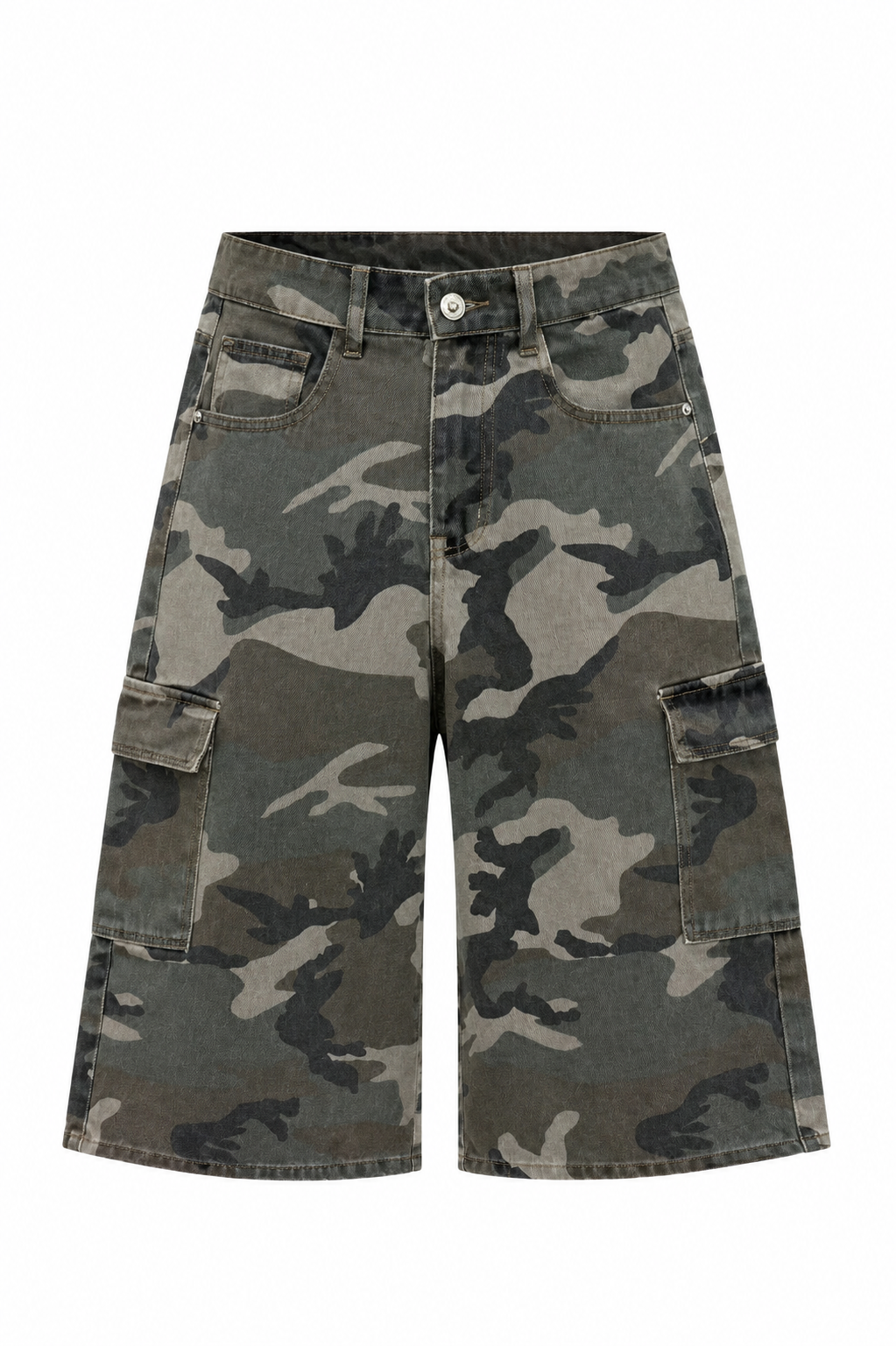 Cargo Camouflage Bermuda Khaki