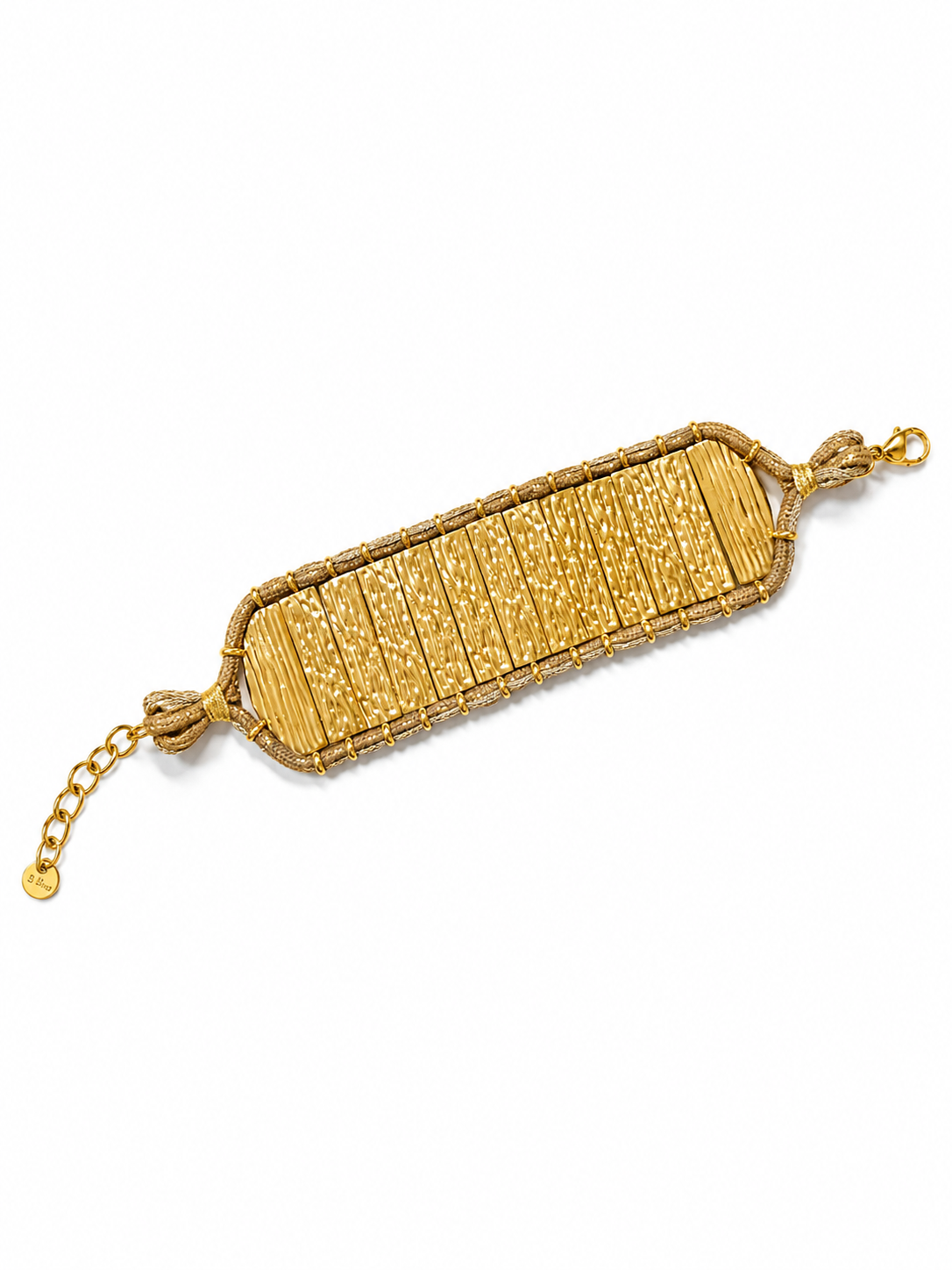 Armband Boho Texture Goud