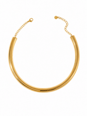 Ketting Tube Choker Goud