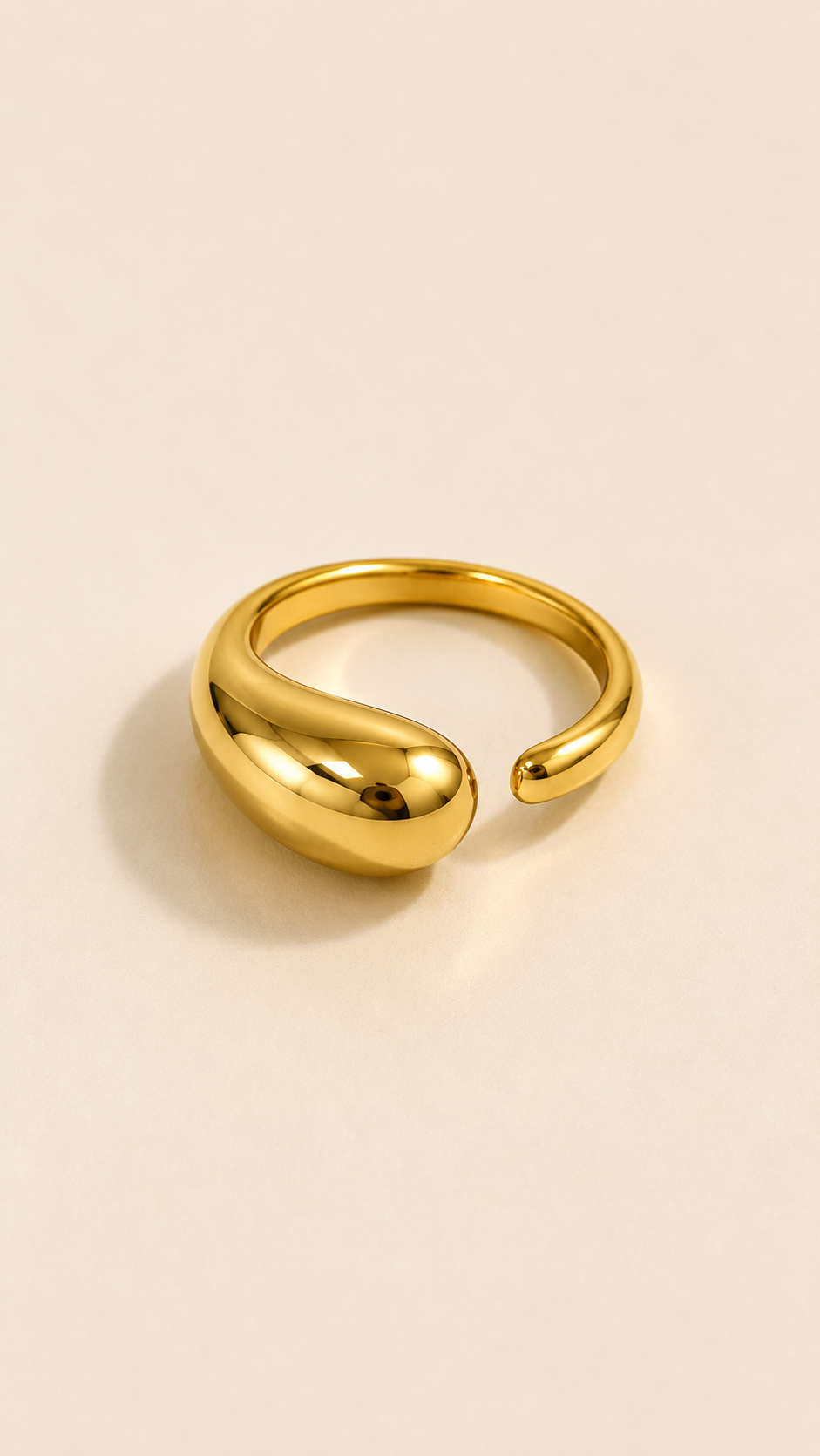 Ring Luna Drop Goud