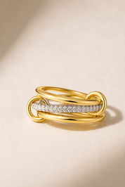 Ring Luxe Linked Goud