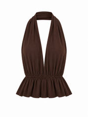 Halter Top Open Rug Bruin