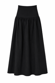 Maxi Rok Ballon Fit Zwart