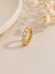 Ring Heart Eternity Goud