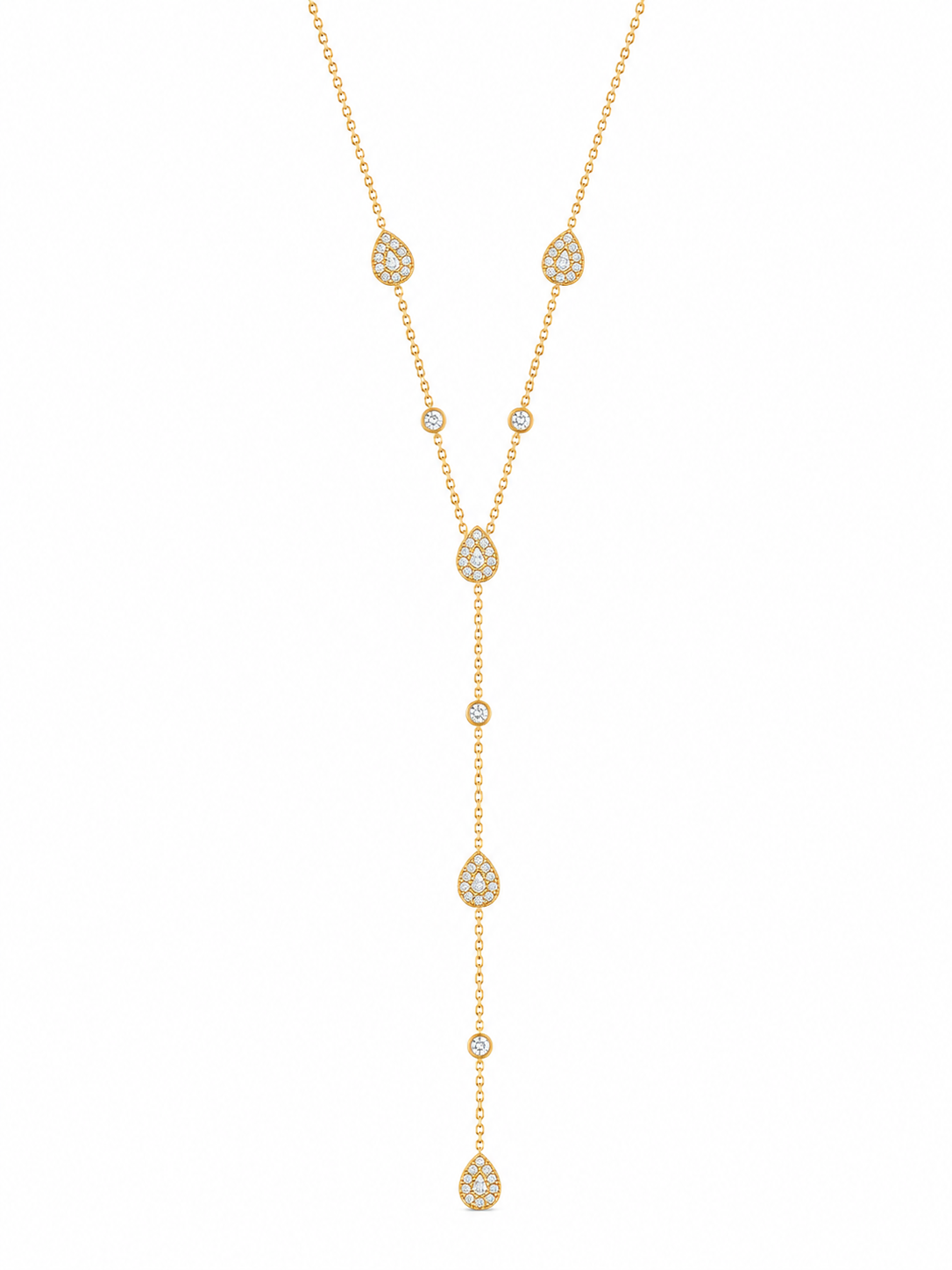 Ketting Druppel Drop Goud
