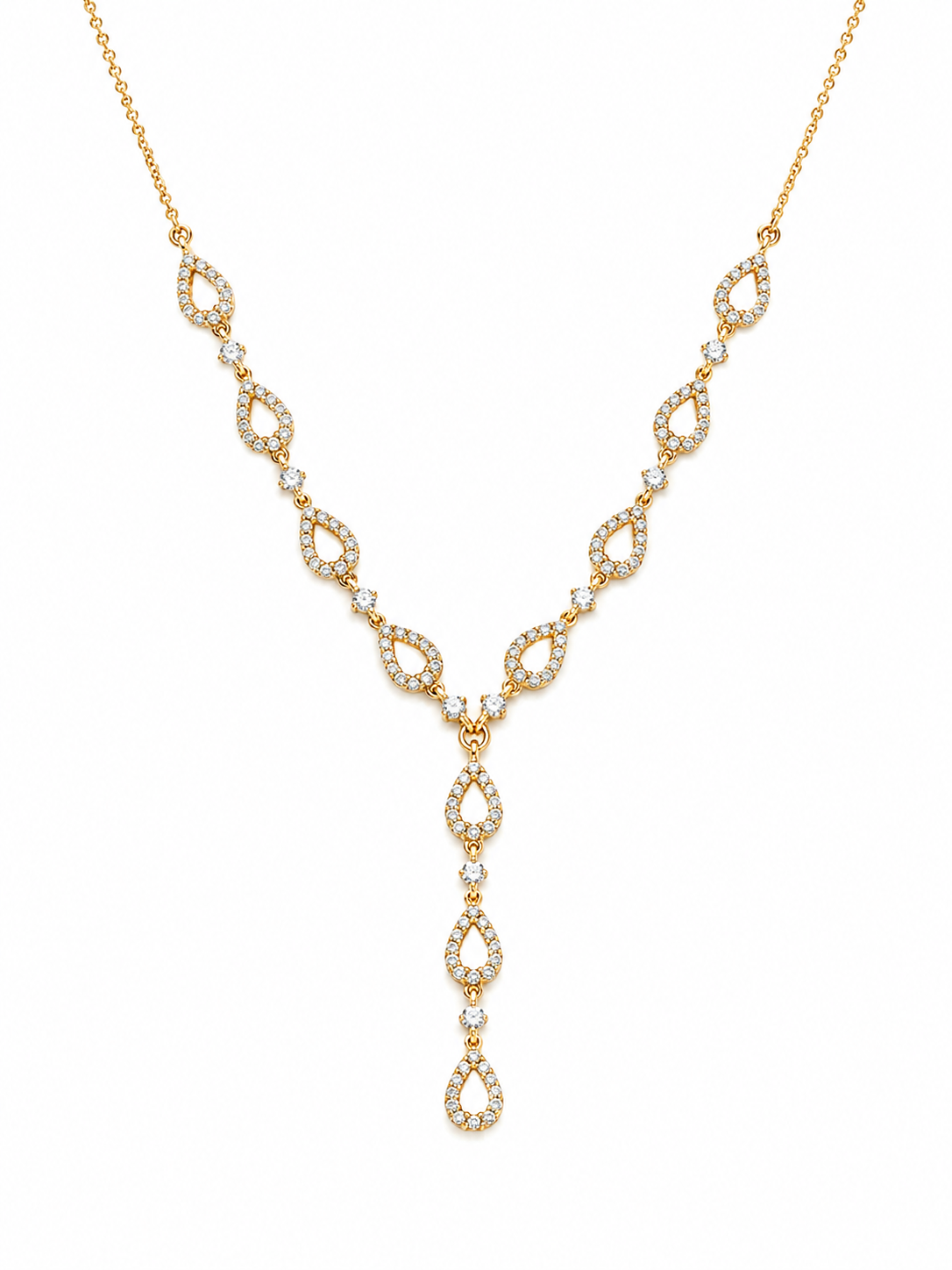 Ketting Sparkling Drop Goud