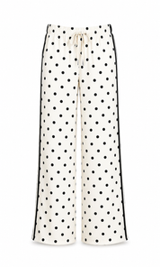 Jogger Polka Dot Wit