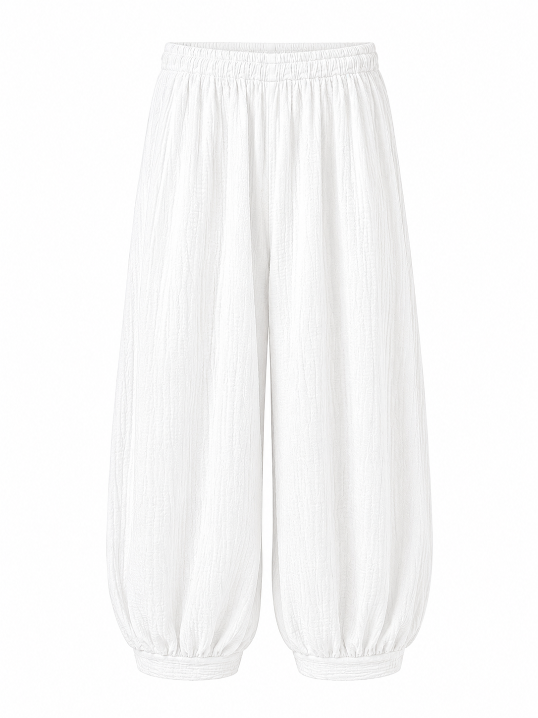 Pantalon Ballon Mousseline Wit