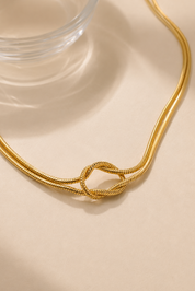 Ketting Knoop Goud