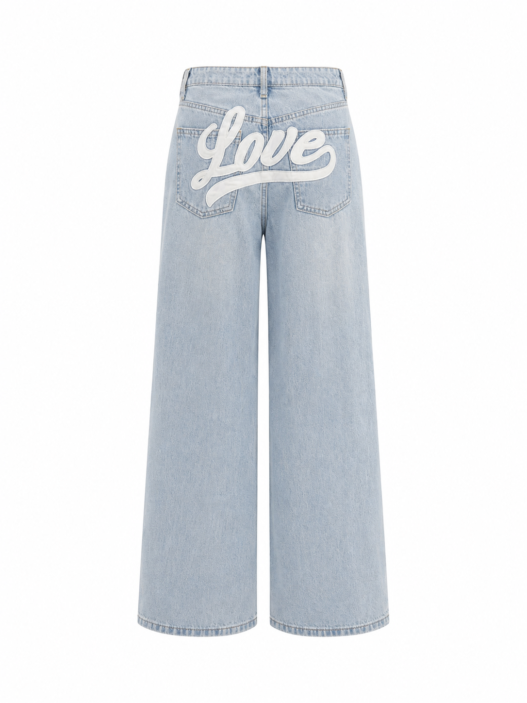 Straight Jeans Love Blauw 3367
