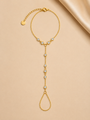 Hand Chain Stella Goud