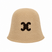 Bucket Hat Gewoven Logo Camel/Bruin