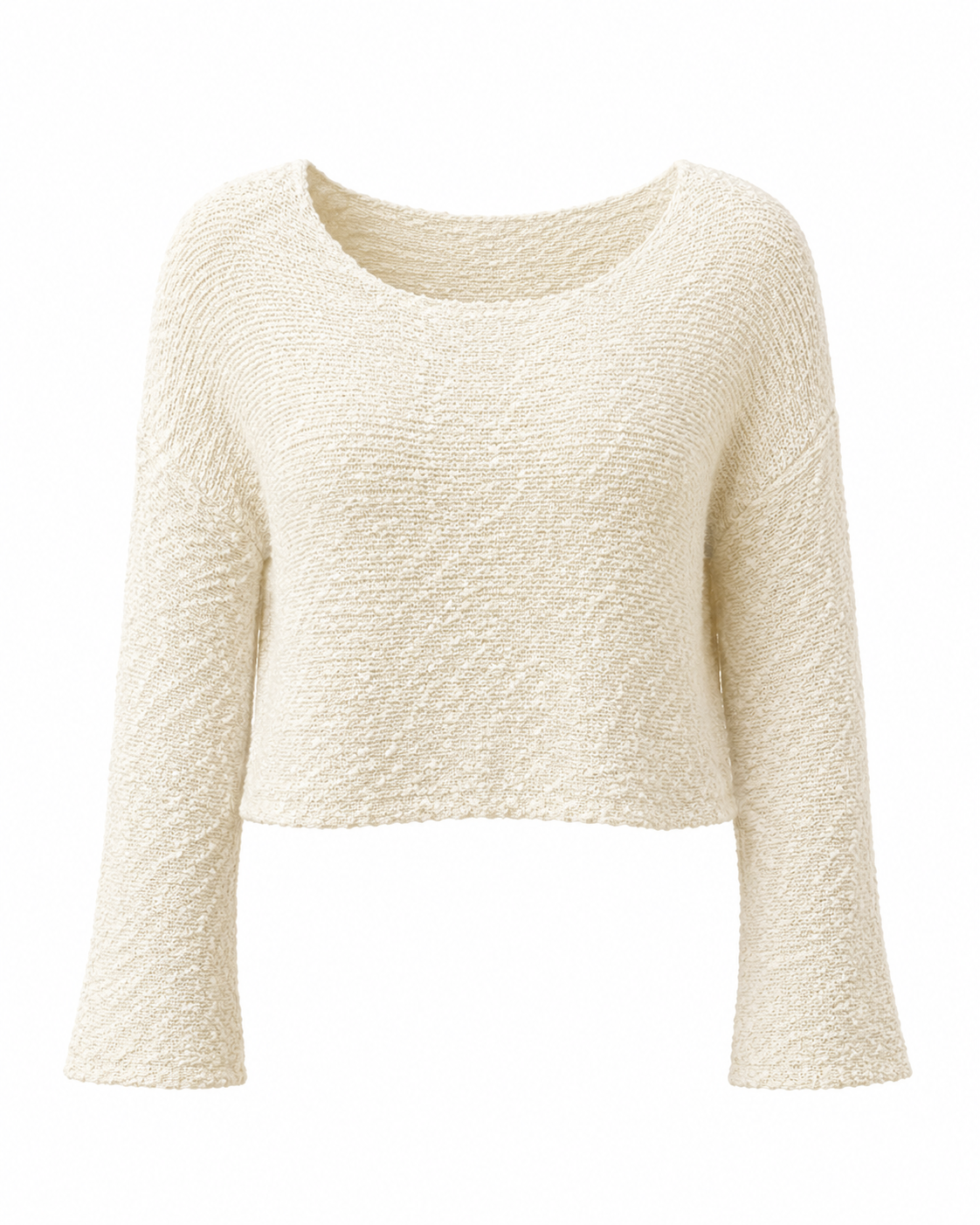 Trui Cropped Fit Beige