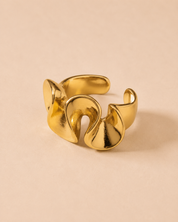 Ring Onregelmatige Vorm Goud