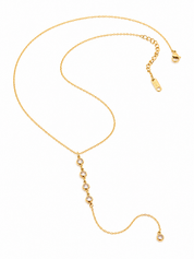 Ketting Line Drop Goud