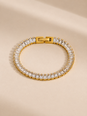 Monaco Tennis Armband Goud