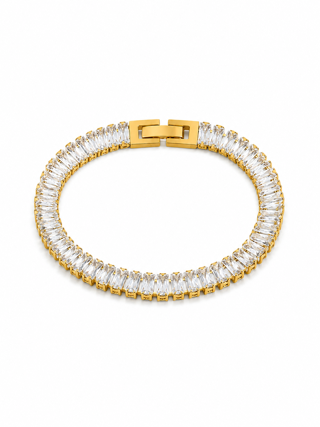 Monaco Tennis Armband Goud