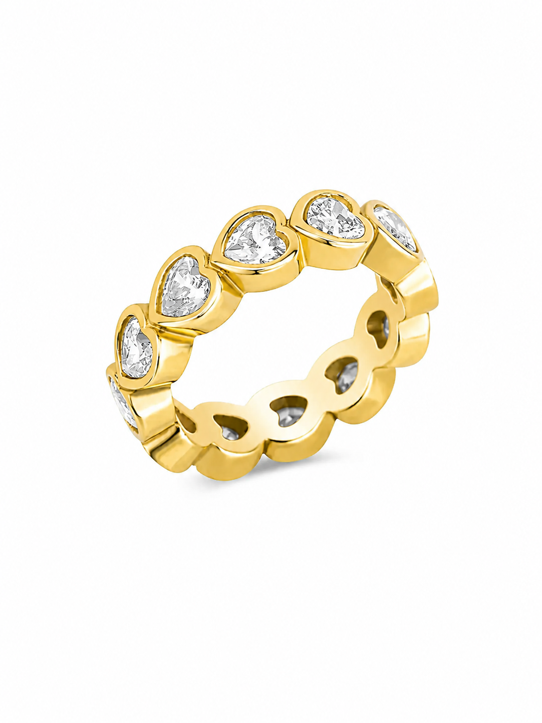 Ring Heart Eternity Goud