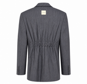 Atelier Series Reworked Blazer Gestreept Grijs