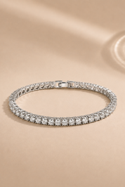 Tennis Armband Zilver