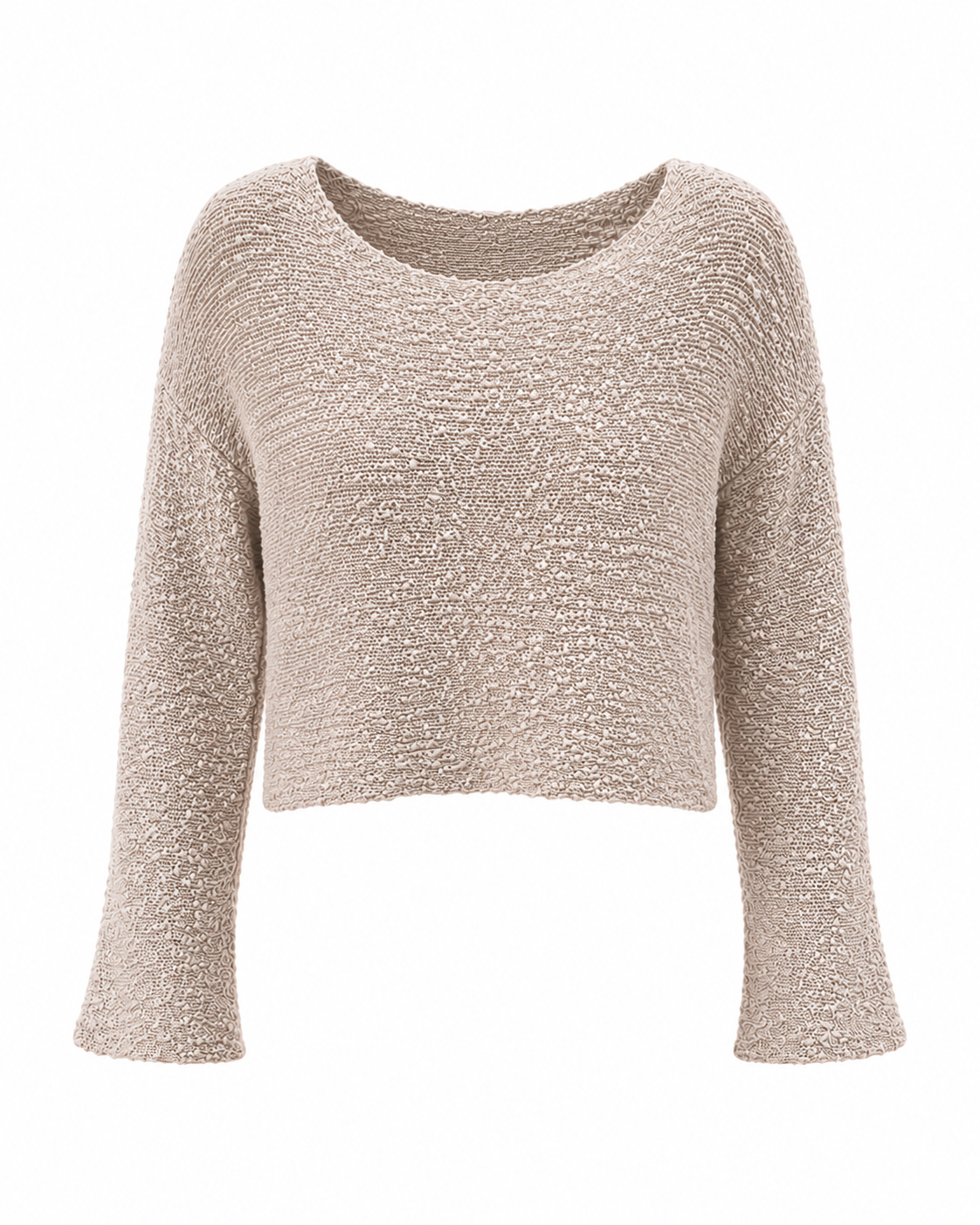 Trui Cropped Fit Taupe