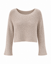 Trui Cropped Fit Taupe
