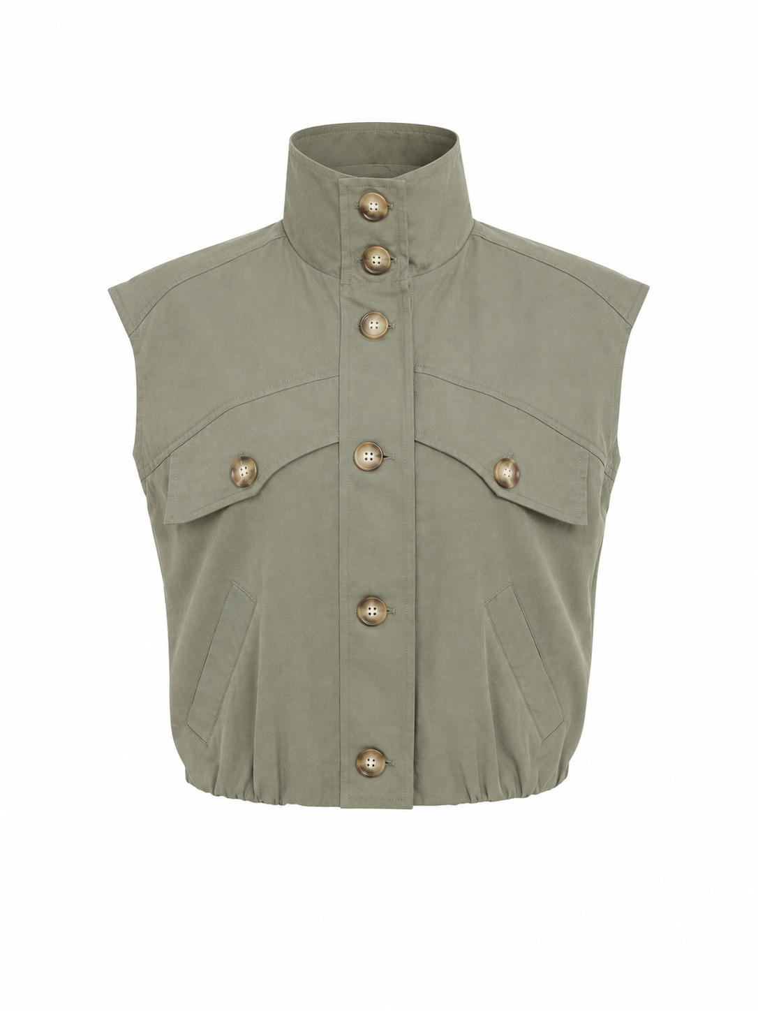 Utility Gilet Khaki