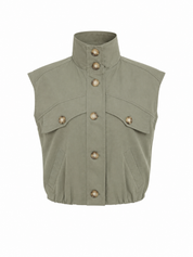 Utility Gilet Khaki