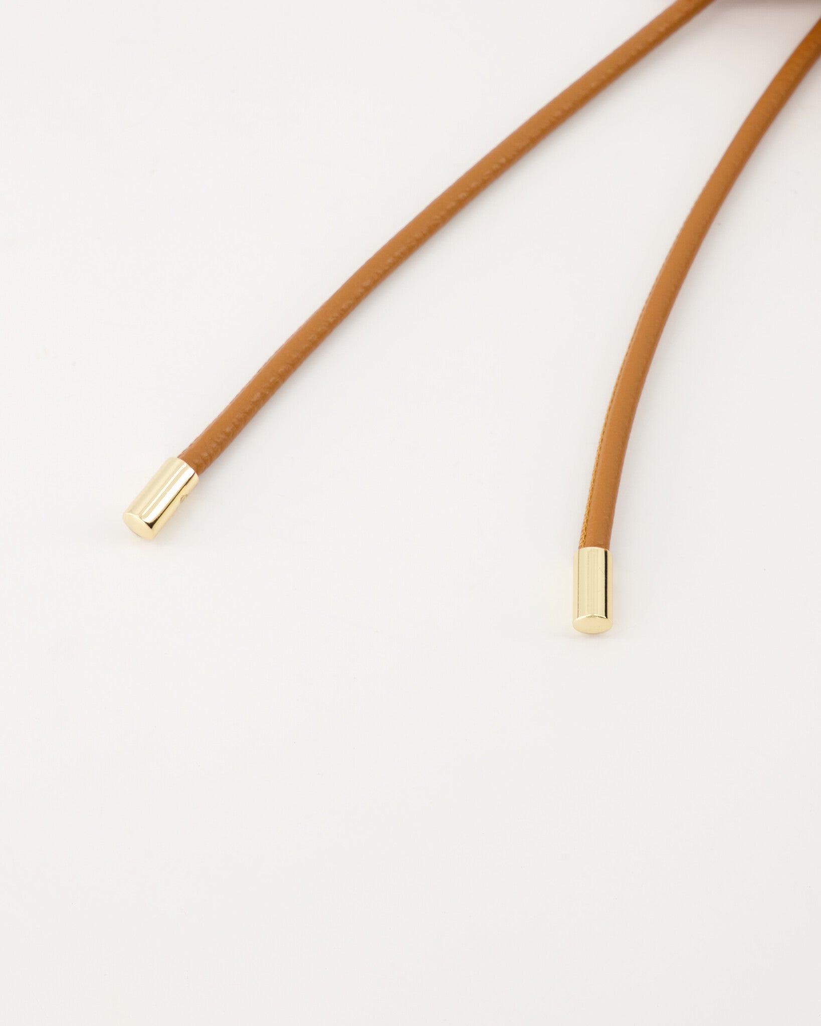 Leren Taille Riem Bruin
