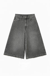 Denim Jort Bruin