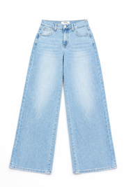 Jeans Wide Leg Stretch Licht Blauw 7386