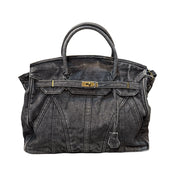 Denim Tas Medium Donker Grijs