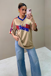 Vintage Sport Shirt Beige