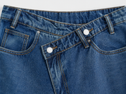 Bermuda Asymmetrische Knoop Blauw