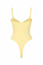 Sculpt Bodysuit Geel