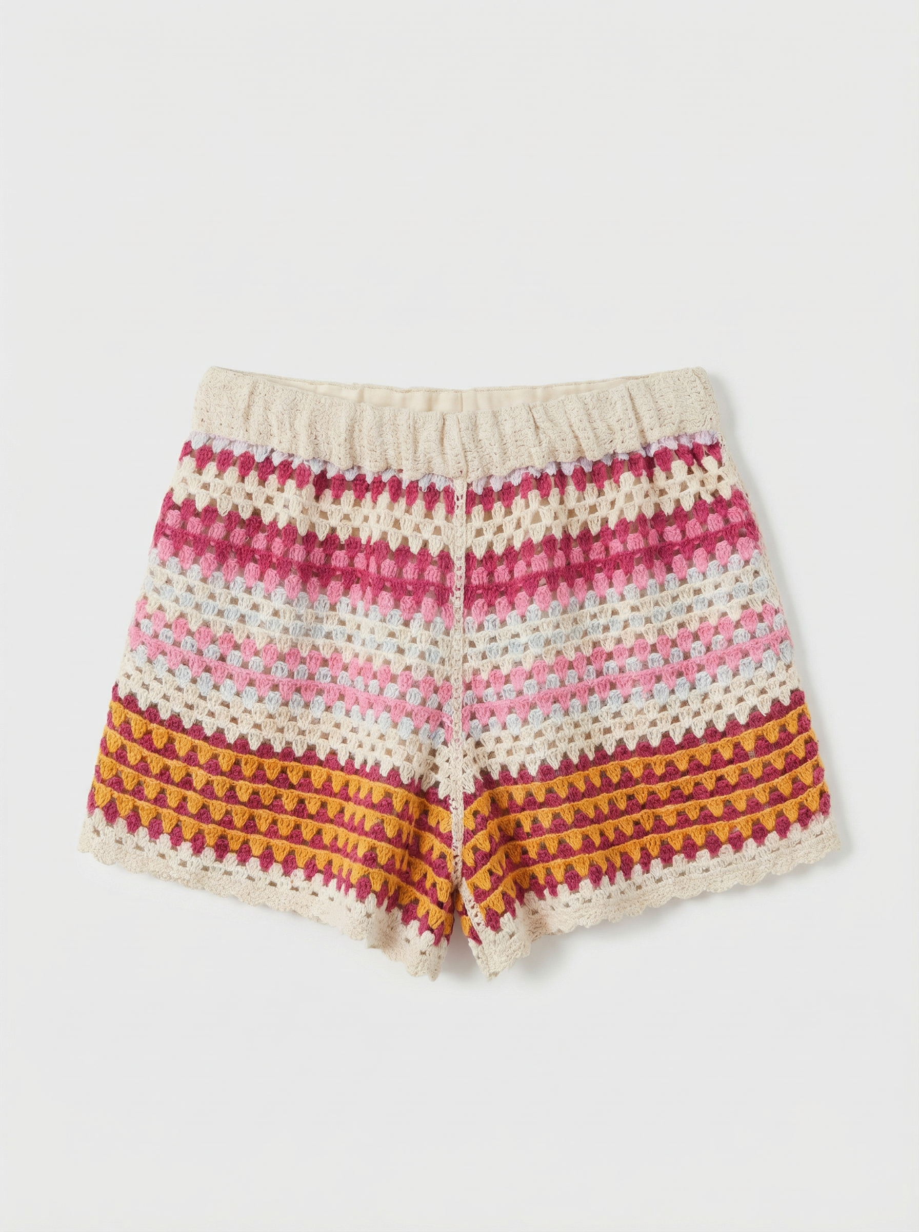 Short Gehaakt Oranje