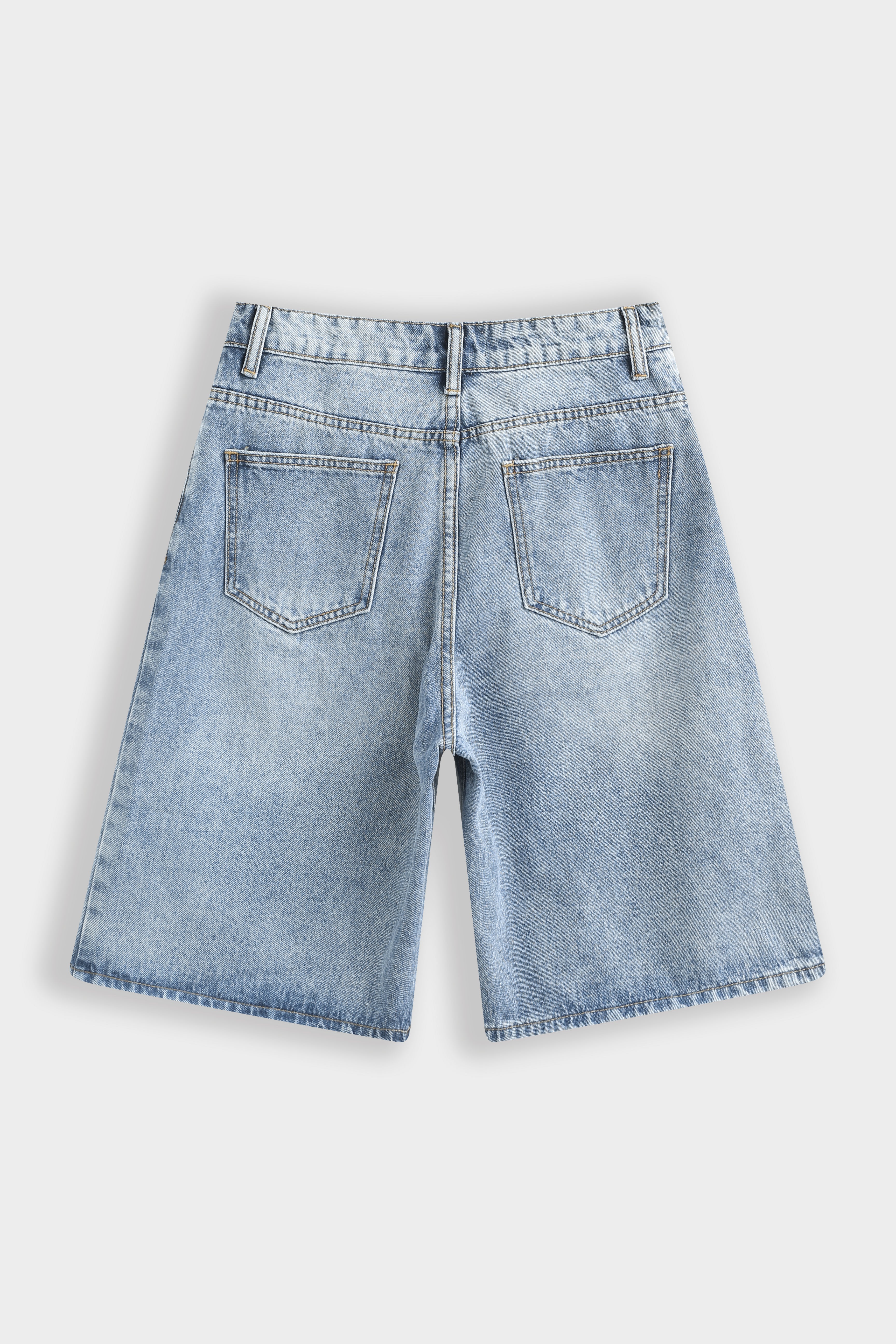 Bermuda Asymmetrische Knoop Licht Blauw