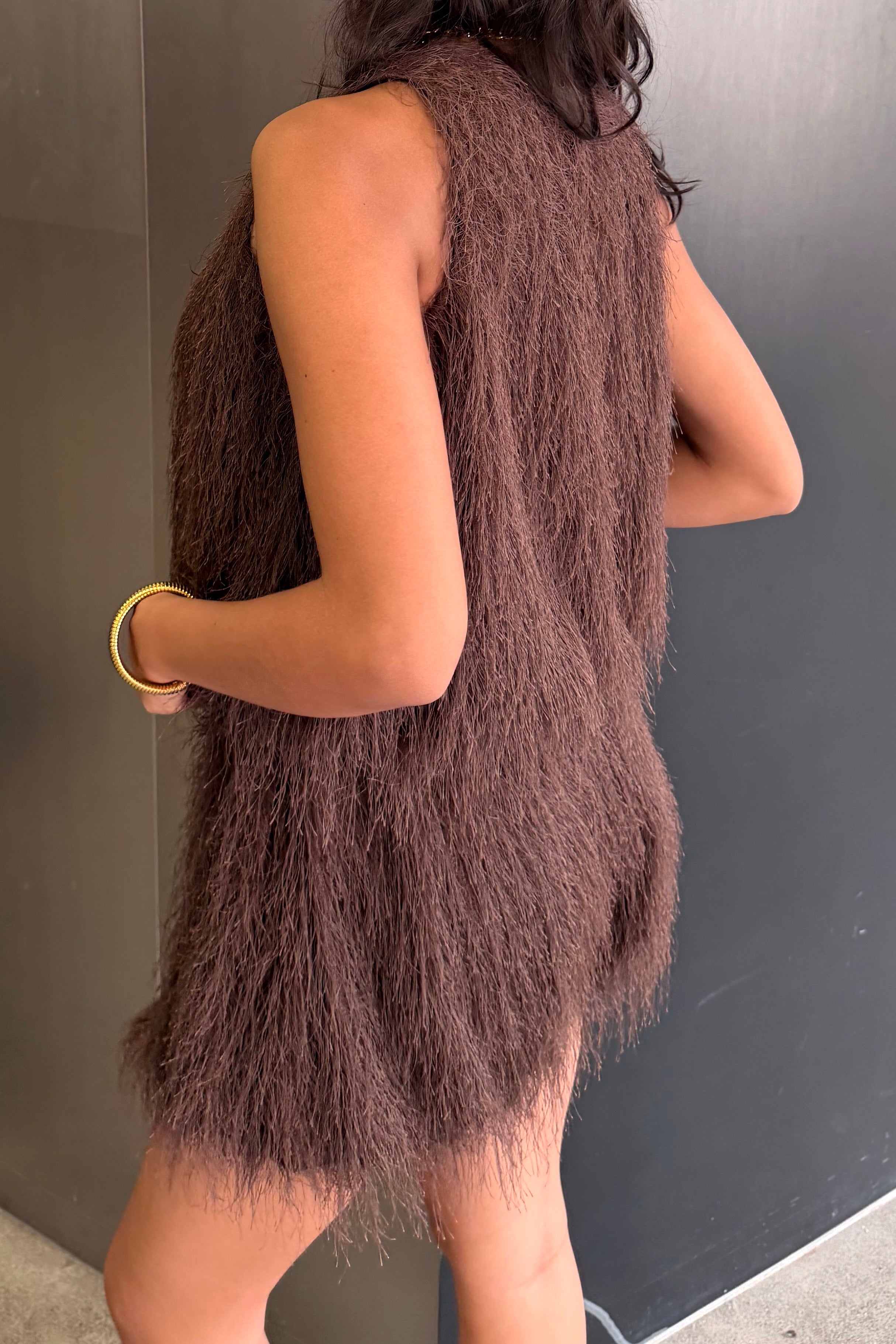 Skort Fluffy Bruin