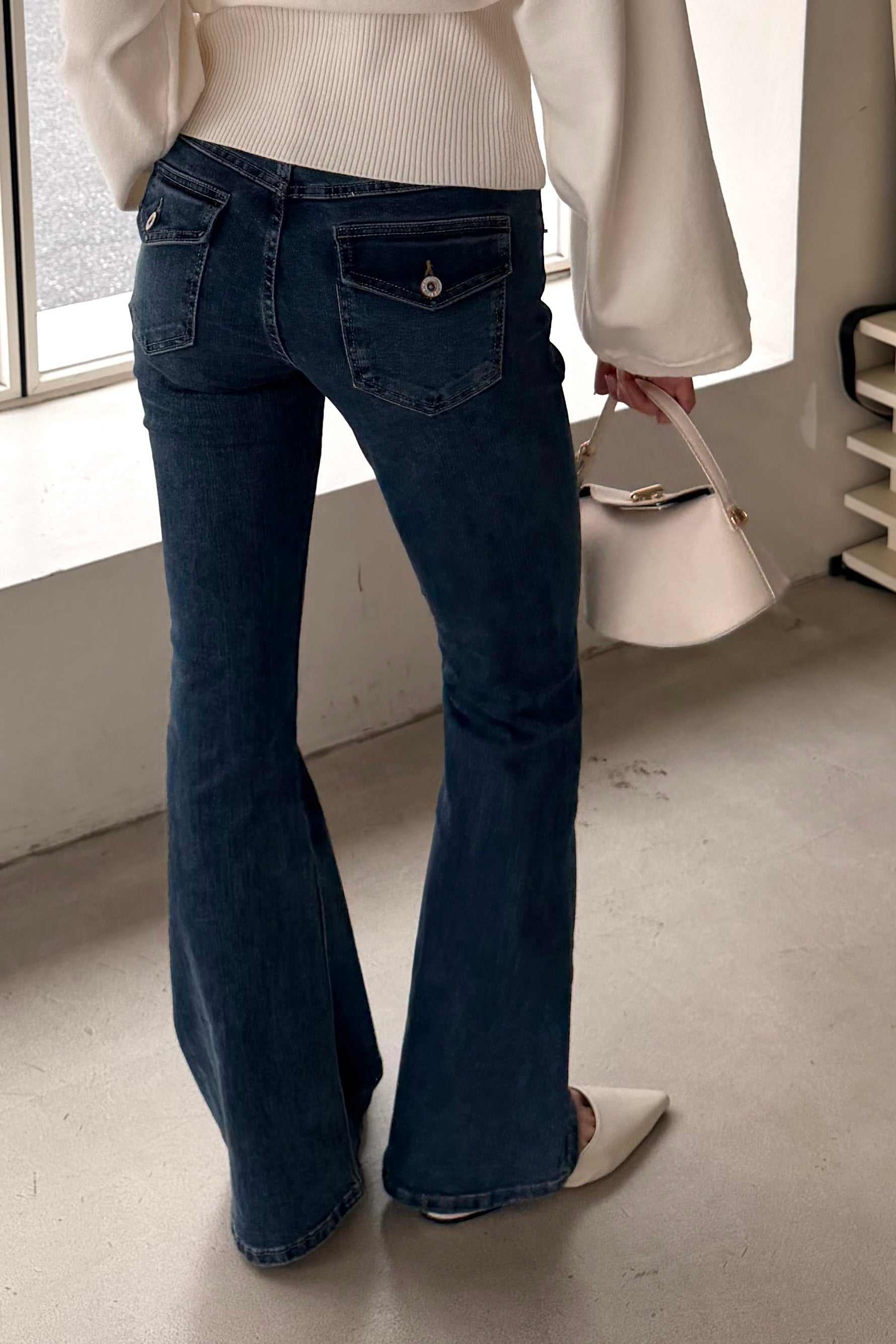 Bootcut Flare Stretch Jeans 5105-1