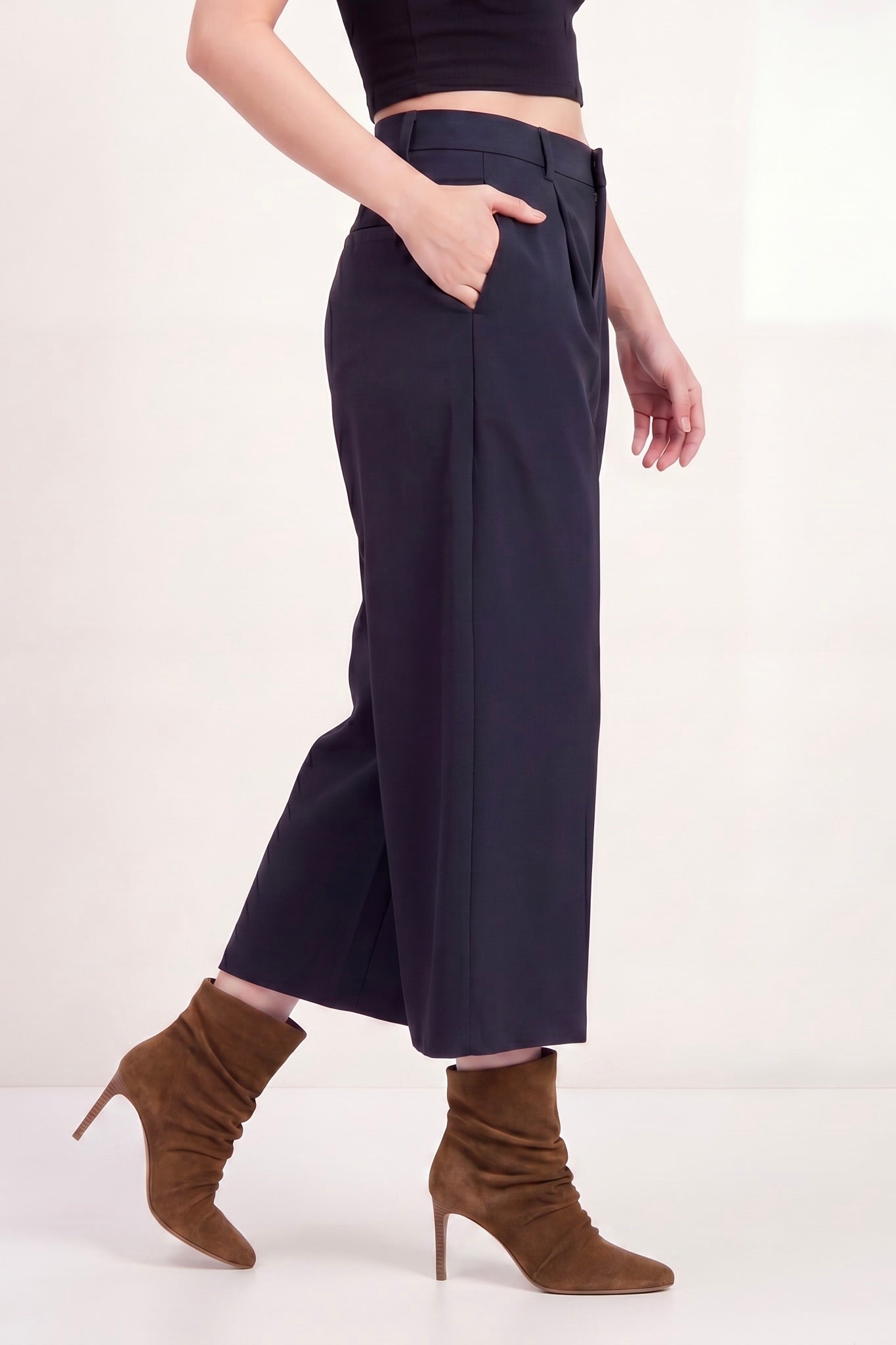 Culotte Pantalon Donker Blauw