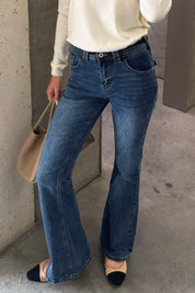 Bootcut Flare Stretch Jeans Wings 5102-1