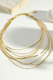 Ketting Multi Layers Goud