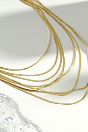 Ketting Multi Layers Goud