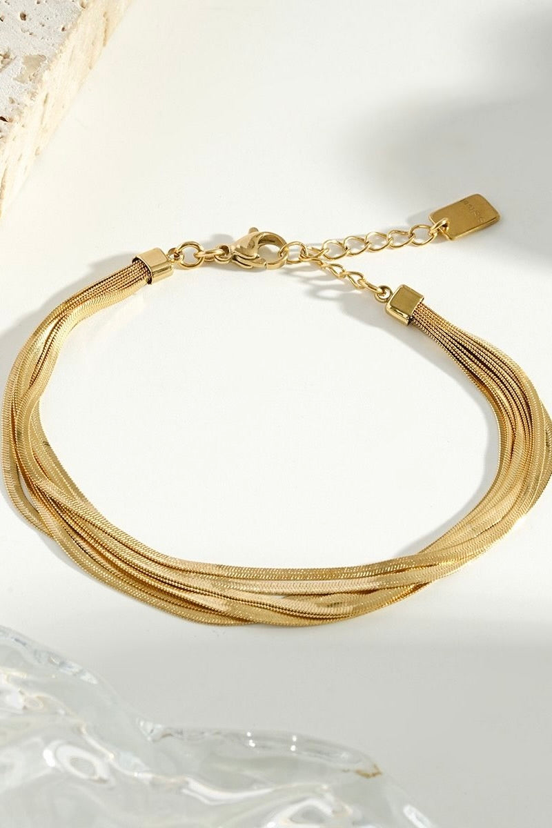Armband Multi Layers Goud