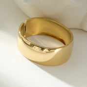 Armband Brede Bangle Goud