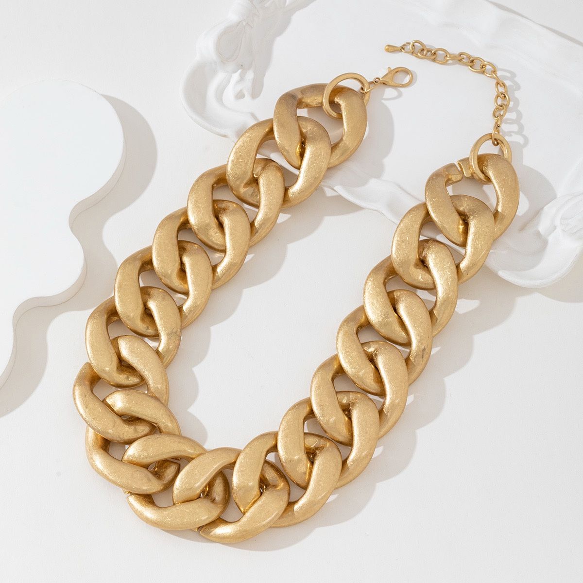 Ketting Grove Schakel XL Goud