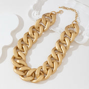 Ketting Grove Schakel XL Goud