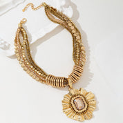 Ketting Lagen + Hanger Goud